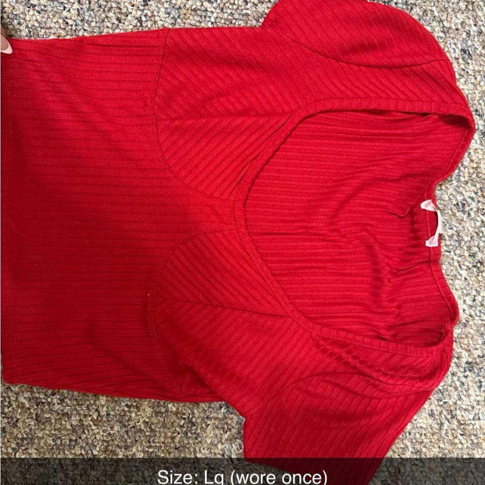 Red Women's Top